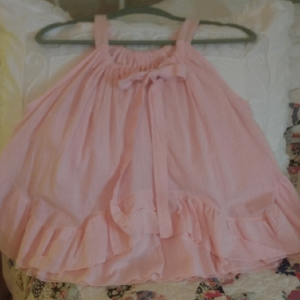 Lulu's Soft Pink Ruffled Tank Top - Picture 5 of 6
